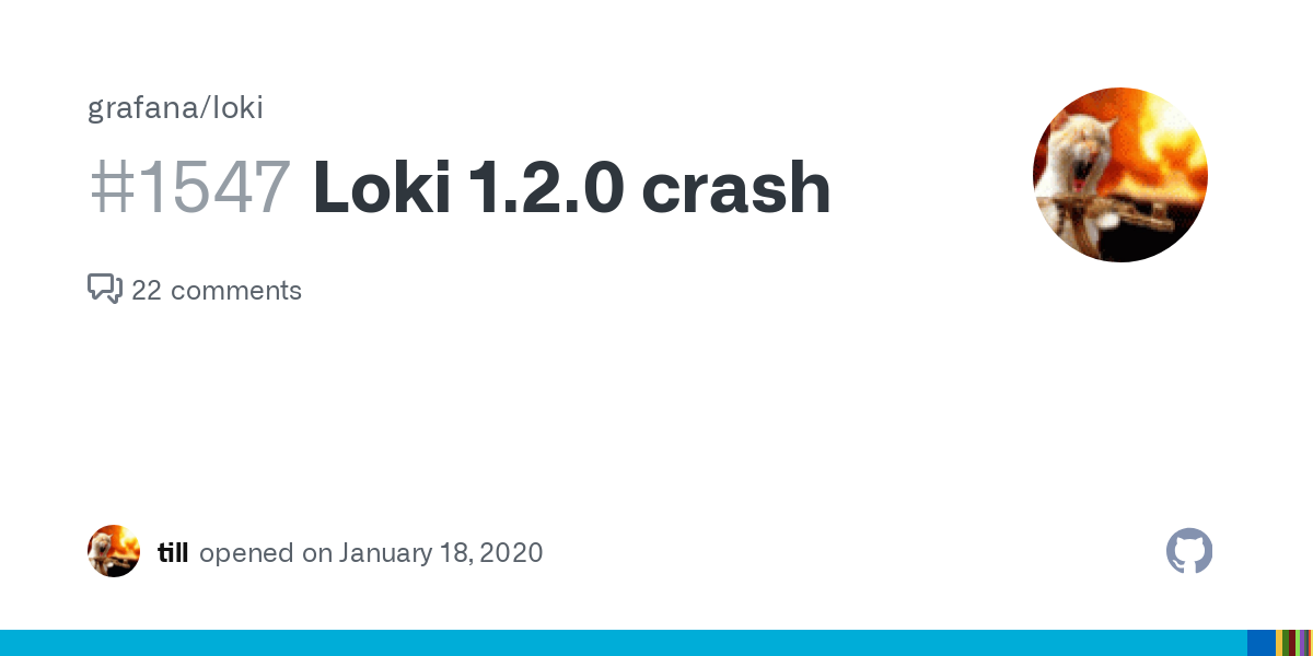 commit loki for openSUSE:Factory - openSUSE Commits - openSUSE Mailing Lists