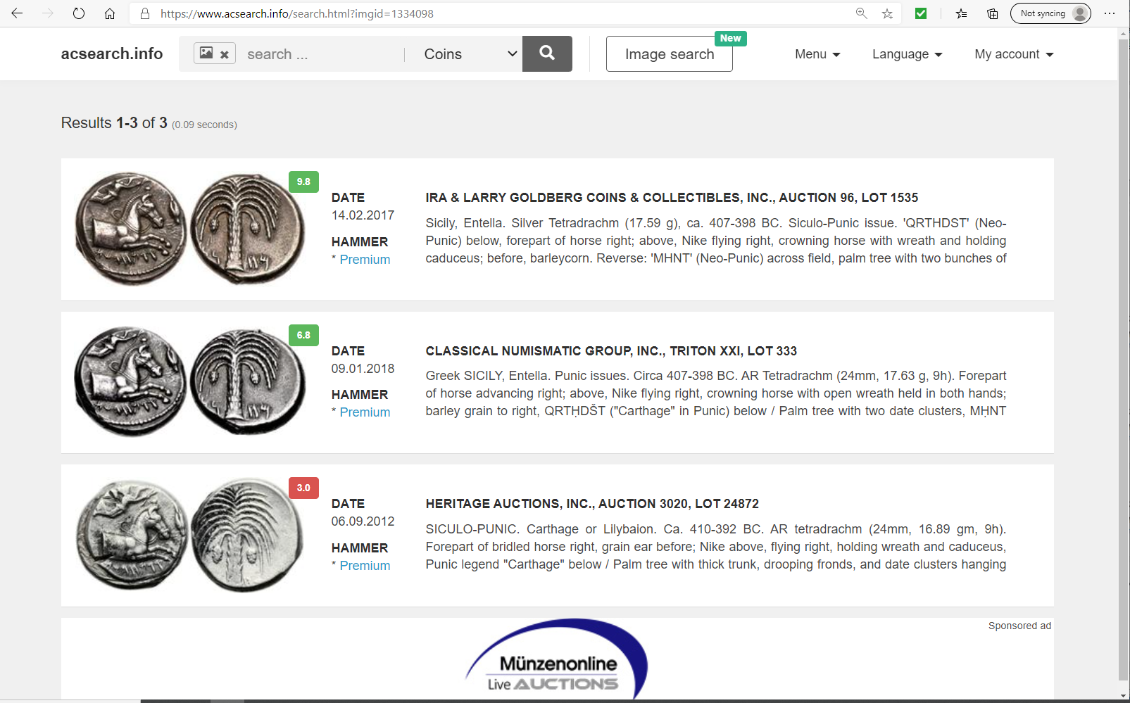 A Comparison of Search Engines for Coin Prices - CoinsWeekly