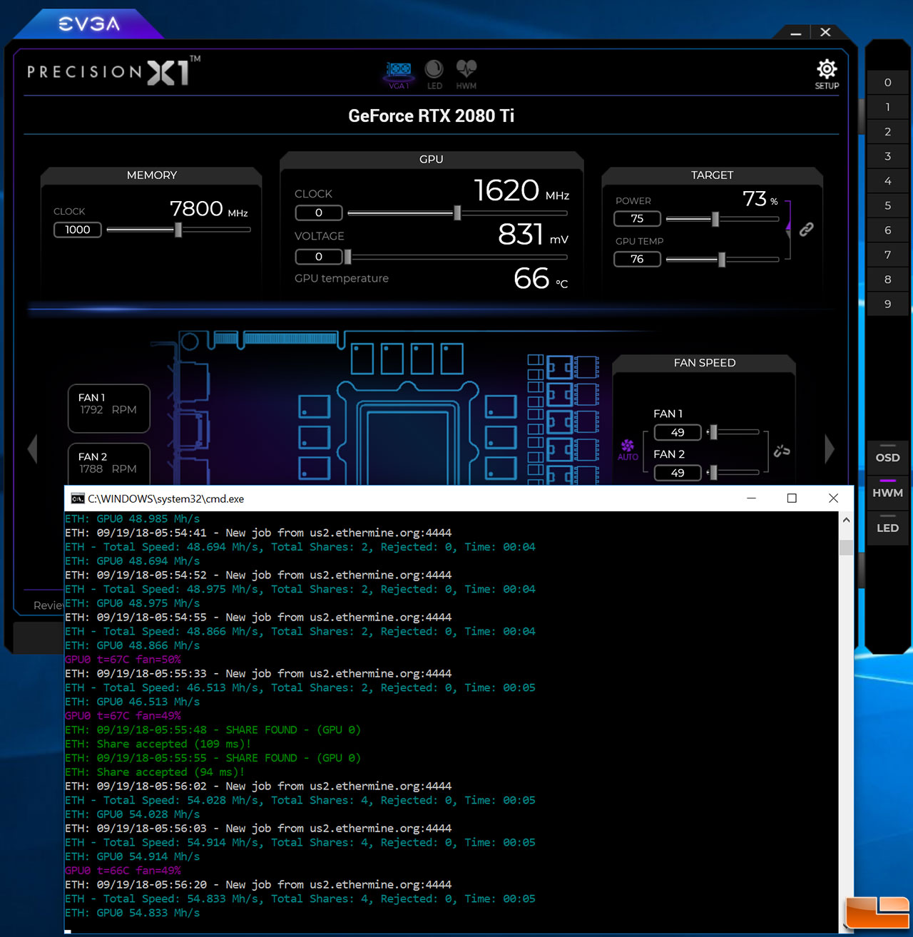 RTX Mining Settings