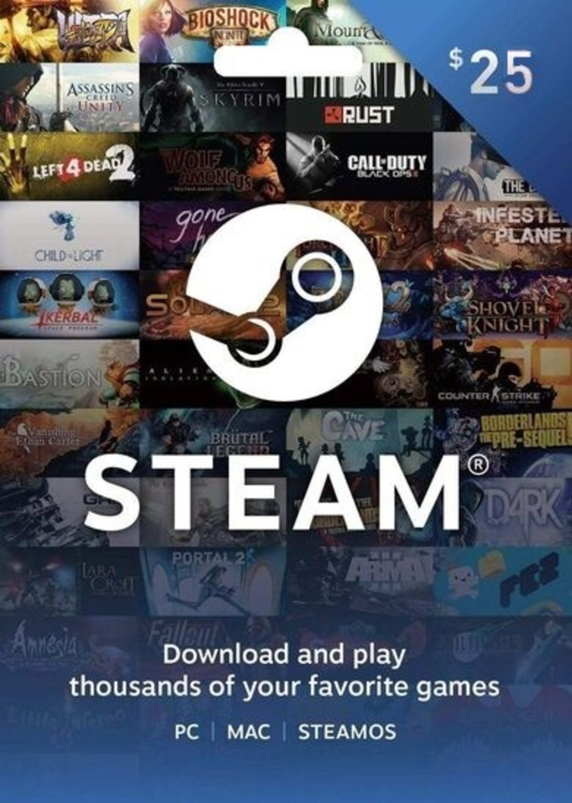 5 Dollar Steam Card | Steam $5 Gift Card | coinlog.fun