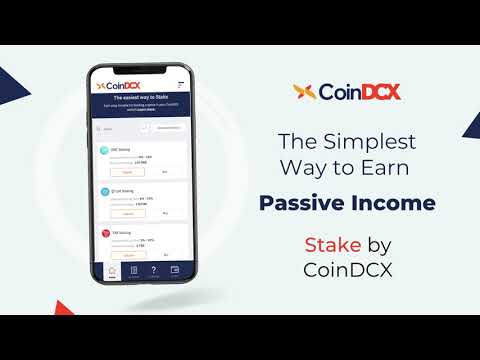 Indian crypto exchange CoinDCX launches staking rewards for three coins