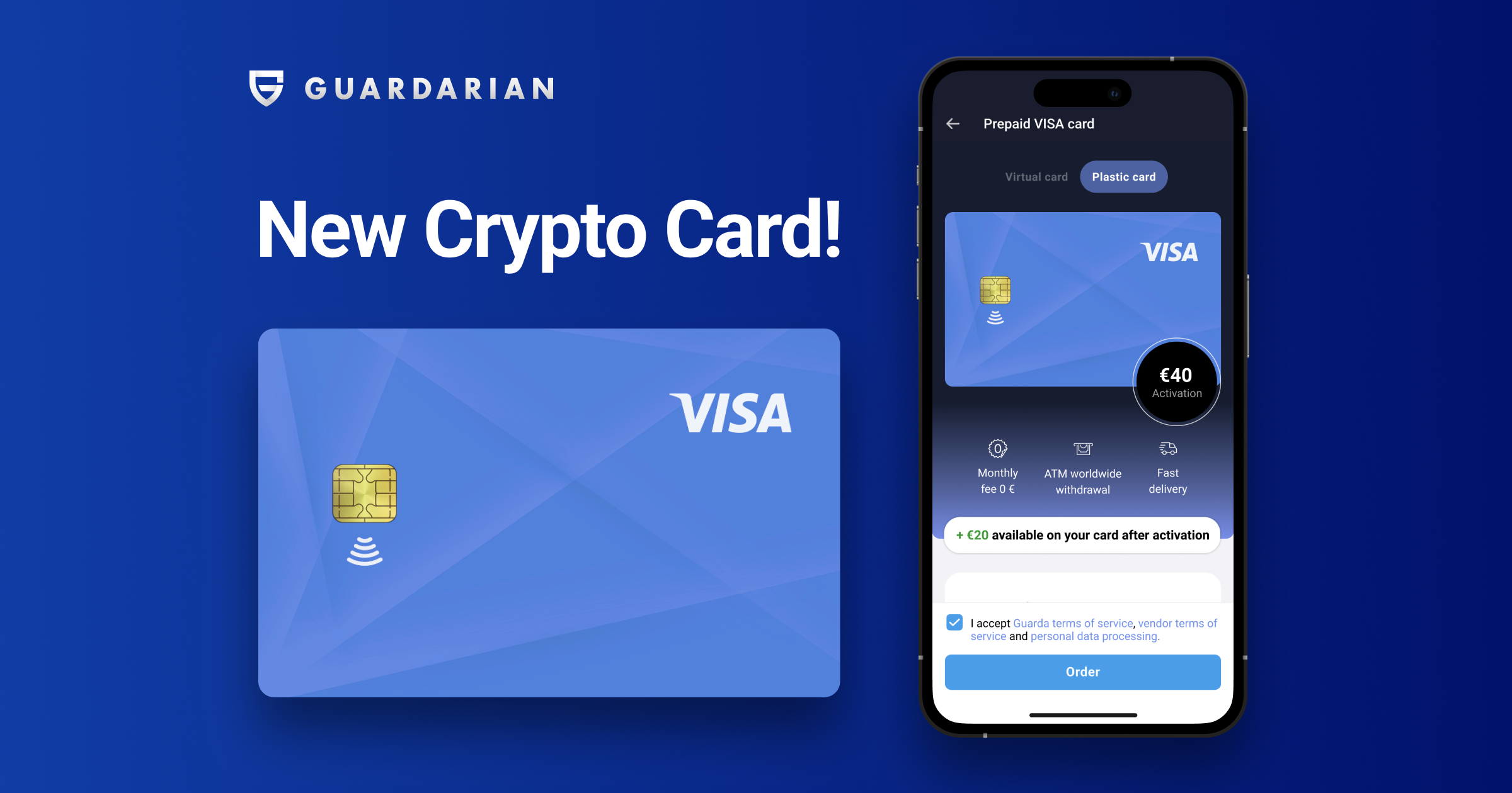 Prepaid Visa Card - Monibyte Crypto