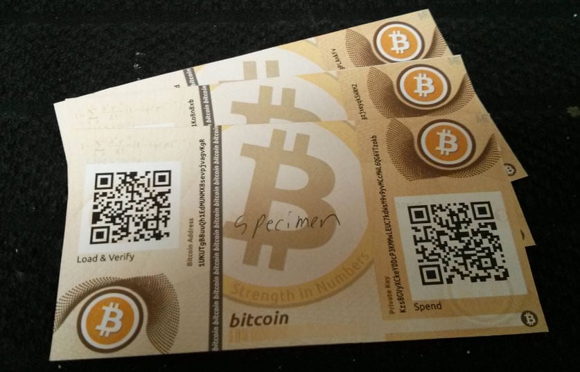 How To Make A Bitcoin Paper Wallet & How To Spend Bitcoins