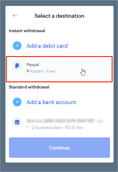 How do I withdraw funds from my PayPal account? | PayPal SG