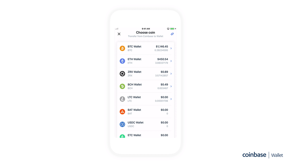 How to transfer coins from Coinbase to Ledger? - coinlog.fun