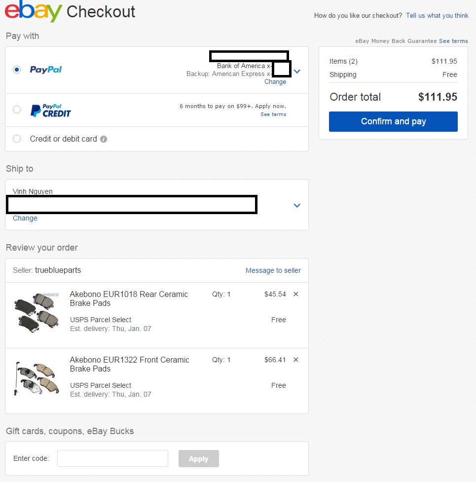 bought a gift card, but it shows $ on the bala - The eBay Community