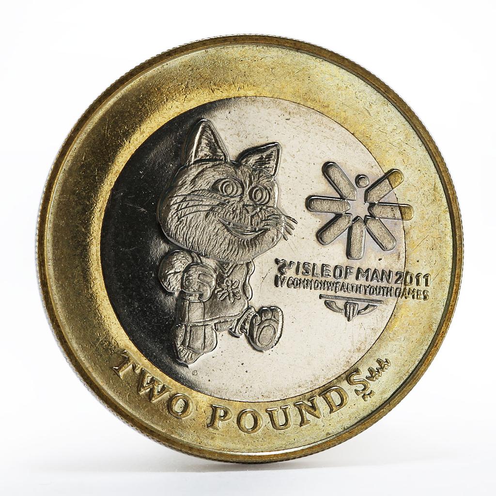 TOSHA CAT £2 Toshi Two Pounds Commonwealth Youth Games UK Coin Hunt RARE £ - PicClick UK