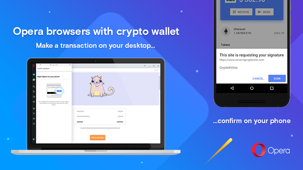 How to Set Up and Use the Opera Crypto Wallet