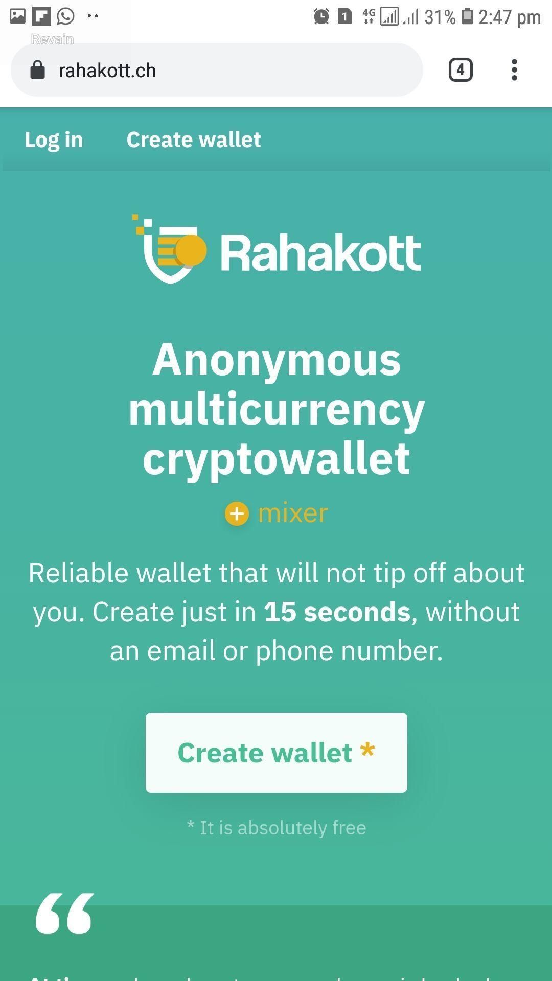 Rahakott Reviews & Ratings – Crypto Wallet : Revain