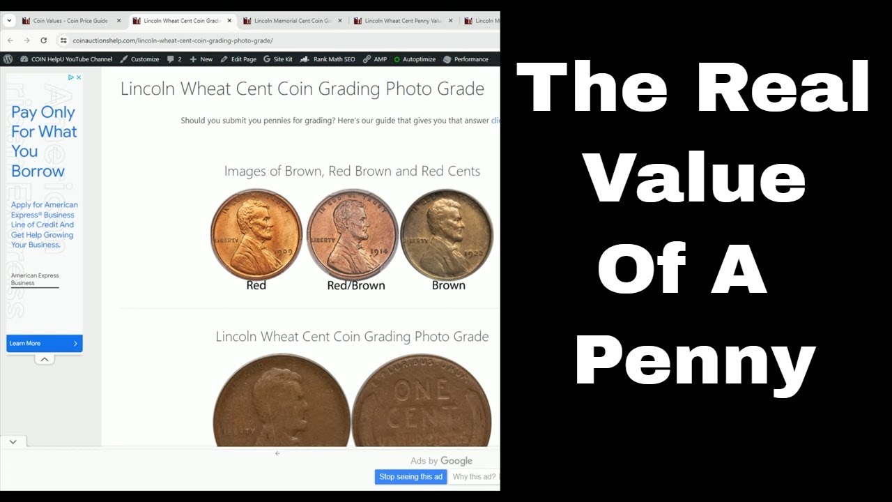 Lincoln Wheat Penny Values and Prices