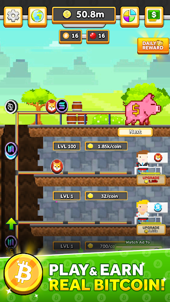 Crypto Idle Miner v MOD APK (Free Shopping/Gold) Download