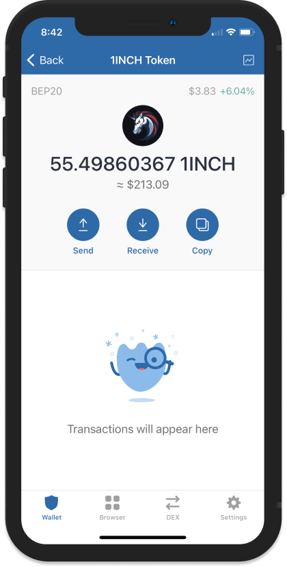 How to connect Trust wallet to 1inch | coinlog.fun - Help Center