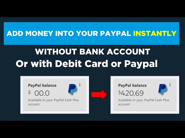 How do I add money to my PayPal balance from my bank? | PayPal AT