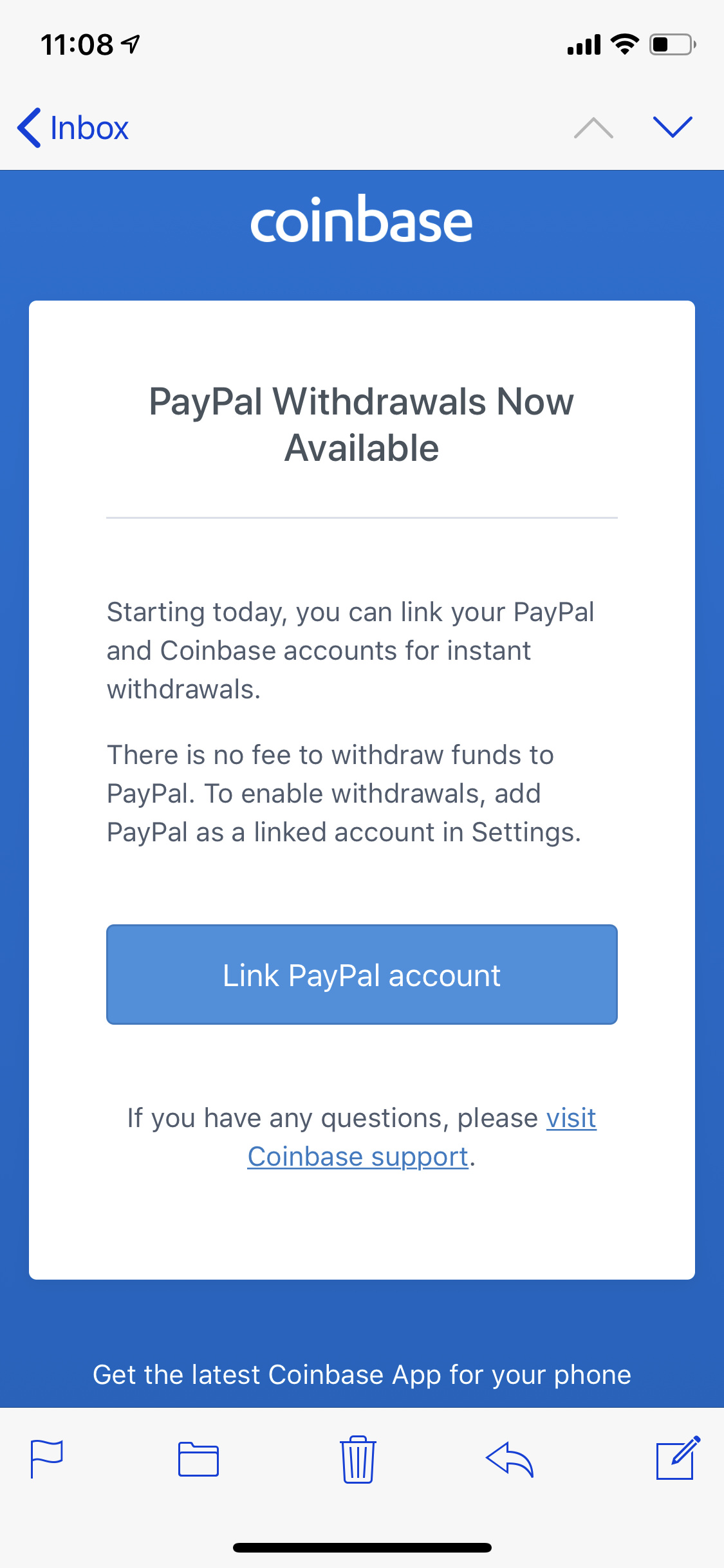 How To Withdraw to PayPal from a Coinbase Account