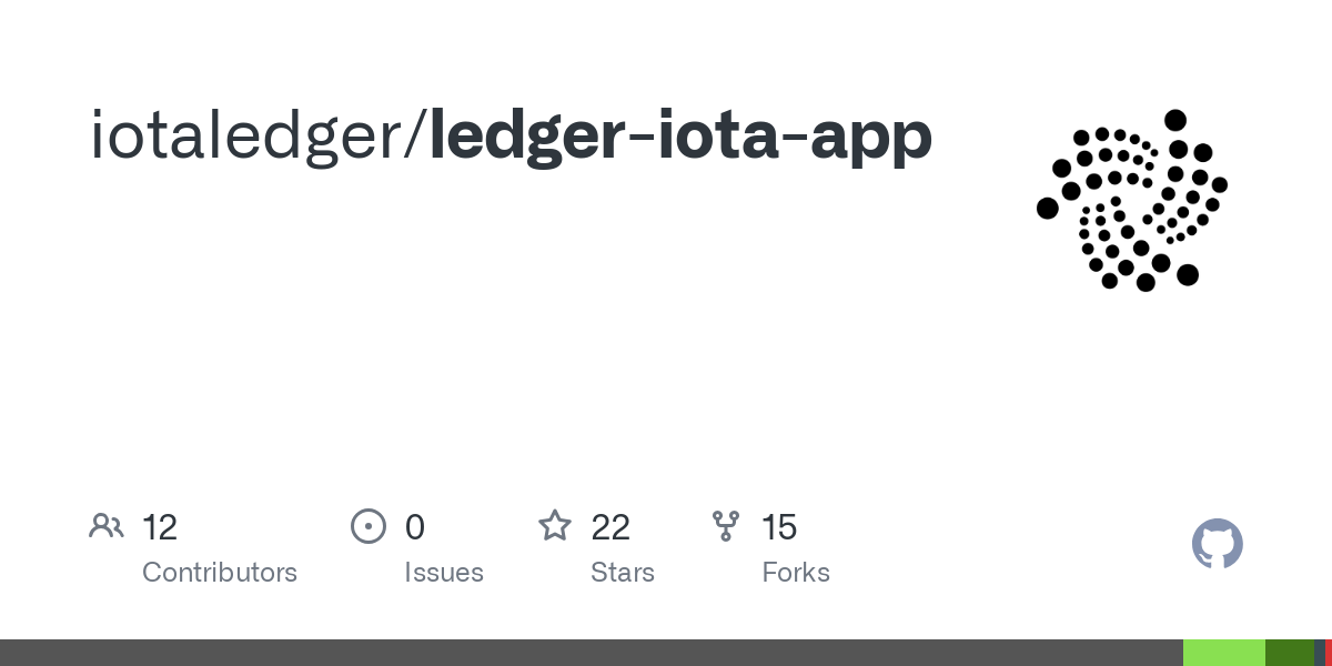 IOTA Foundation Integration with Ledger Hardware Wallet for Secure Storage of IOTA Tokens | Ledger