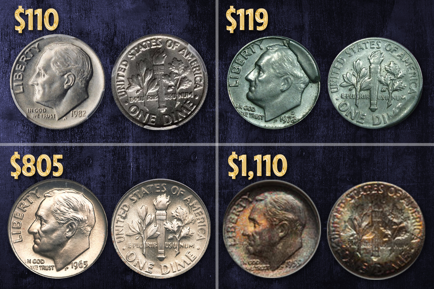 13 Most Valuable Dime Error Coins Worth Money (With Pictures)