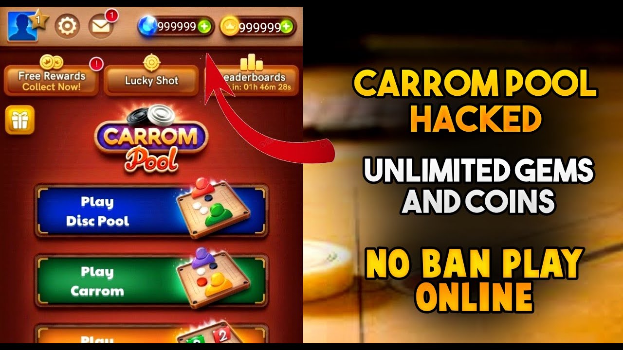 Carrom Pool Free Gems and Coins Generator | Pool coins, Free gems, Pool