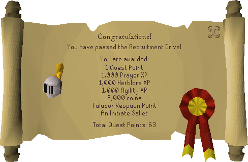 Quest item rewards | Old School RuneScape Wiki | Fandom