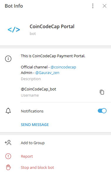 Bitcoin Miner Telegram Bot Details, Rating and Reviews - Telegram Directory