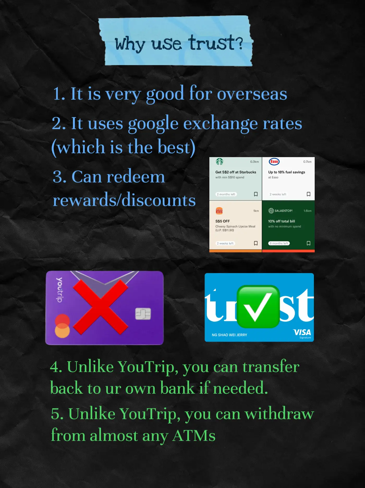 Best Travel Cards For Overseas Trips: Instarem Amaze + Trust Bank / YouTrip | Turtle Investor