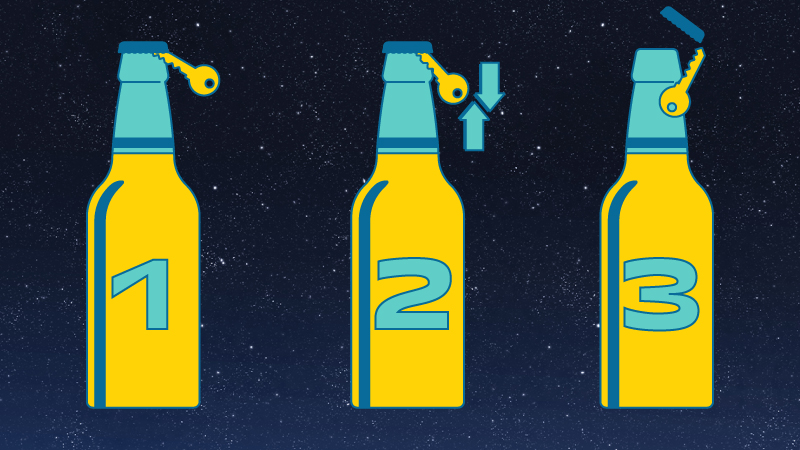 15 Hacks To Open Your Beer Bottle Without A Bottle Opener - ScoopWhoop