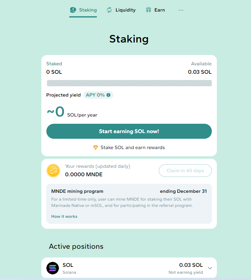 How do I stake SOL? - Atomic Wallet Knowledge Base