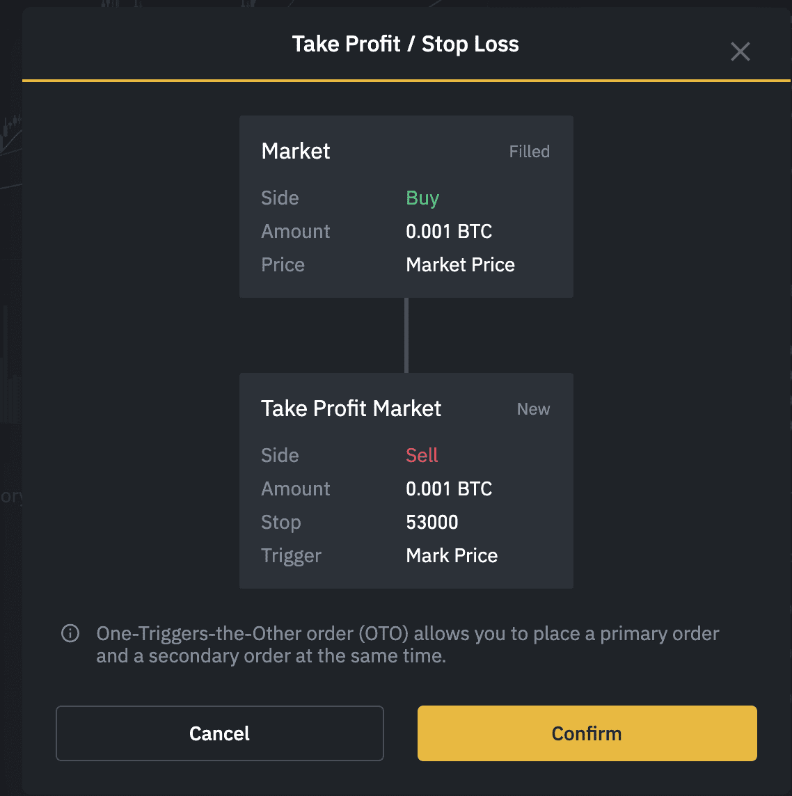 How To Set A Stop Loss On Binance And Place OCO Orders