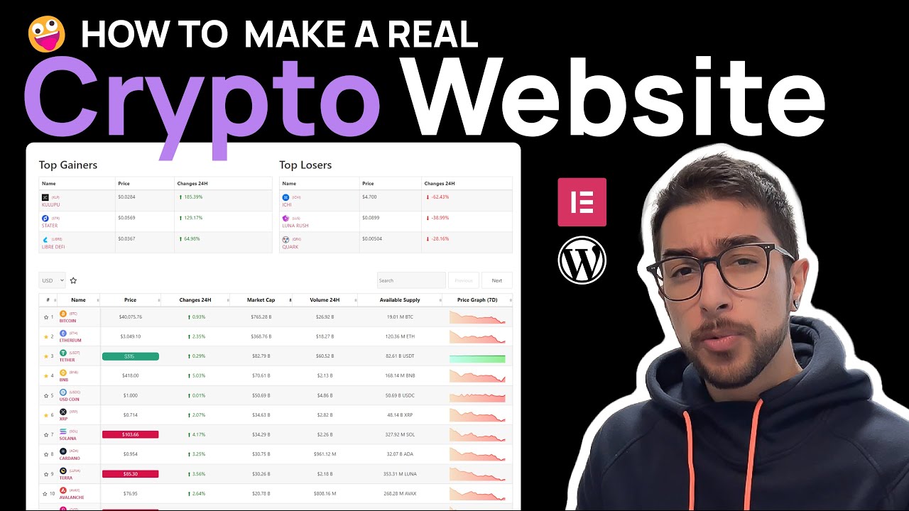 Create Your Own Cryptocurrency Website :: ICO Website Design