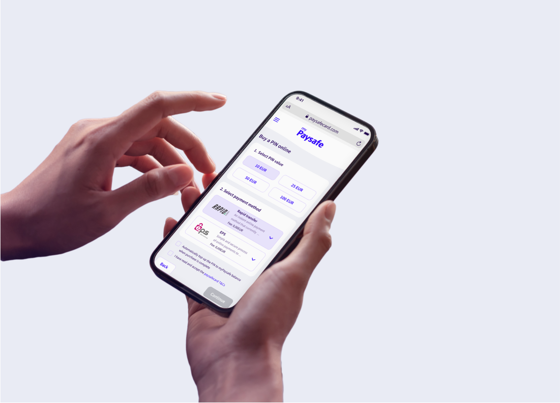 Buy paysafecard online | English