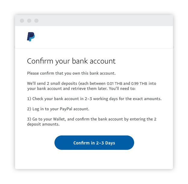 How to Verify a PayPal Account