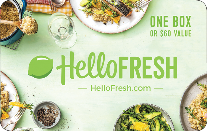 Hello Fresh Gift Card