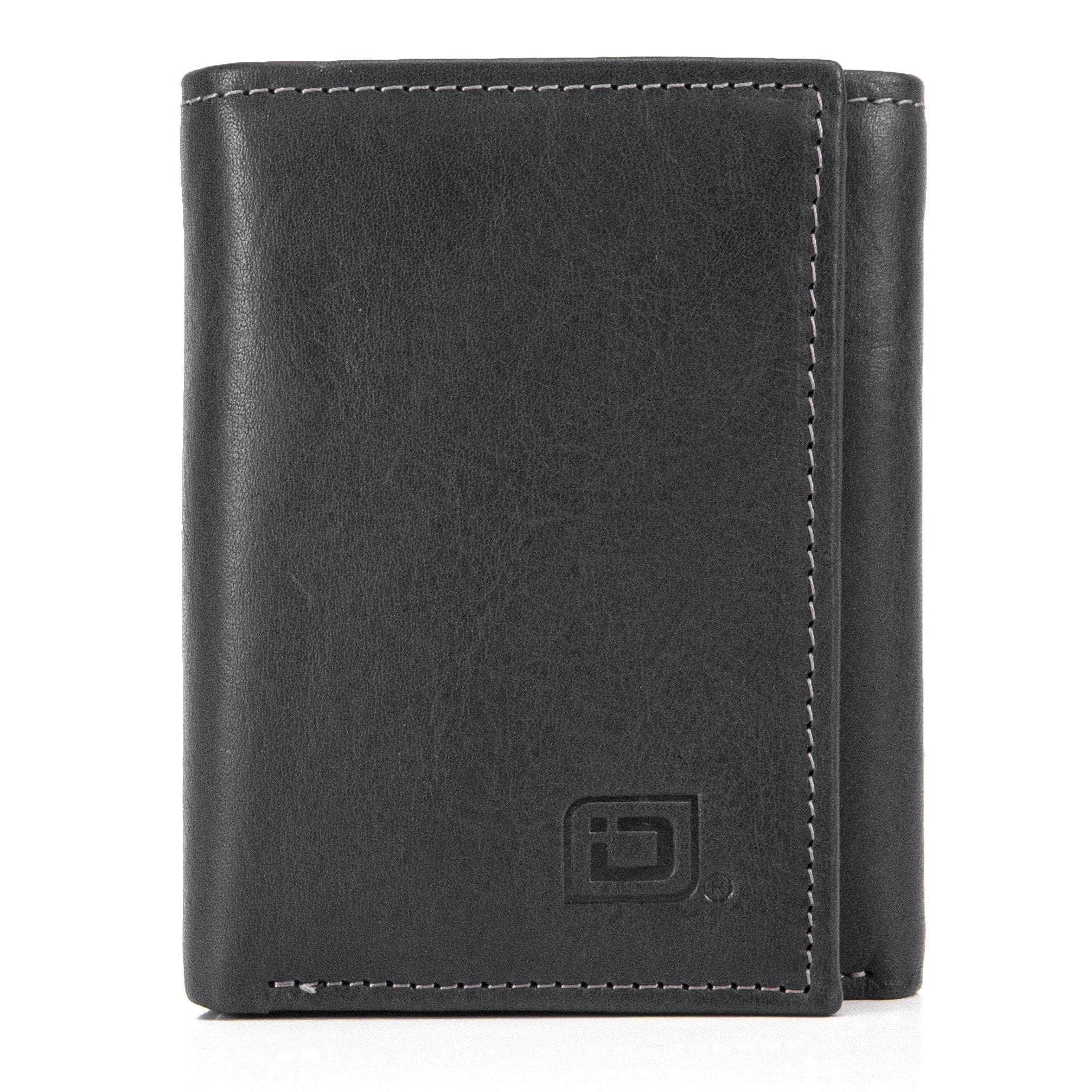 Tri Fold ID Leather Wallet – Moonshine Leather Company