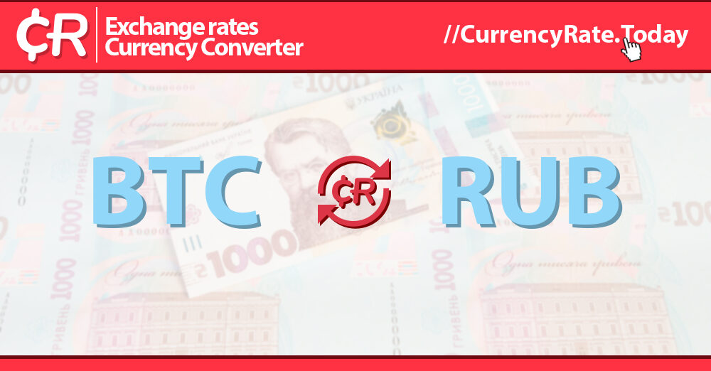 Convert Bitcoin to Russian Ruble | BTC to RUB currency converter - Valuta EX