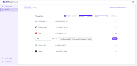 BitTorrent Wallet | Ledger