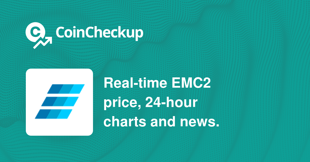 Einsteinium Price Today - EMC2 Coin Price Chart & Crypto Market Cap