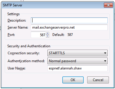 What ports does MS Exchange use?