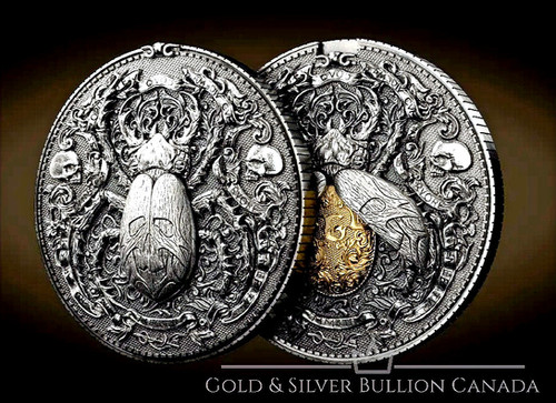 Roman Booteen's Gold Bug Replica with Morgan Dollar – ZM