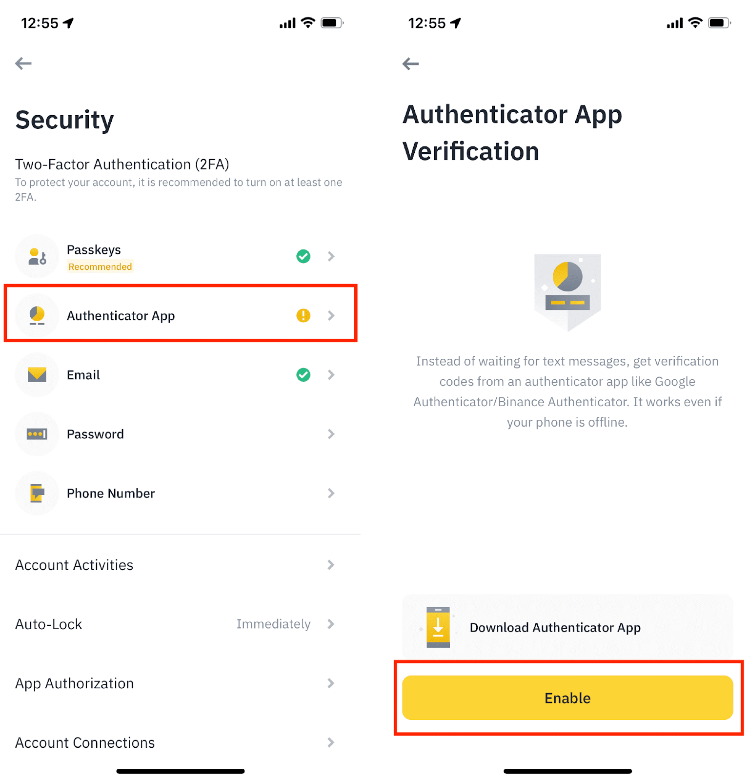 How To Set Up Google Authenticator On Binance - Tutorial ()