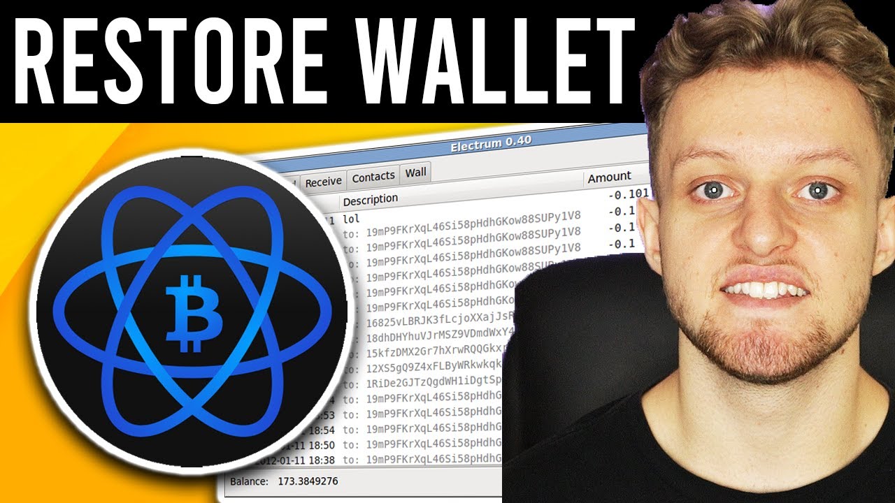 Restore electrum wallet from seed - What to do if you lose seed?