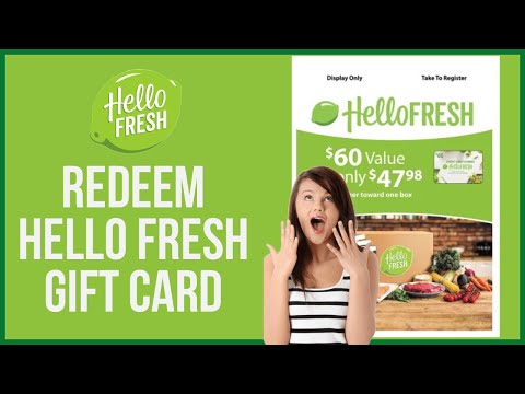 HelloFresh Gift Card | Prezzee Digital Gift Cards