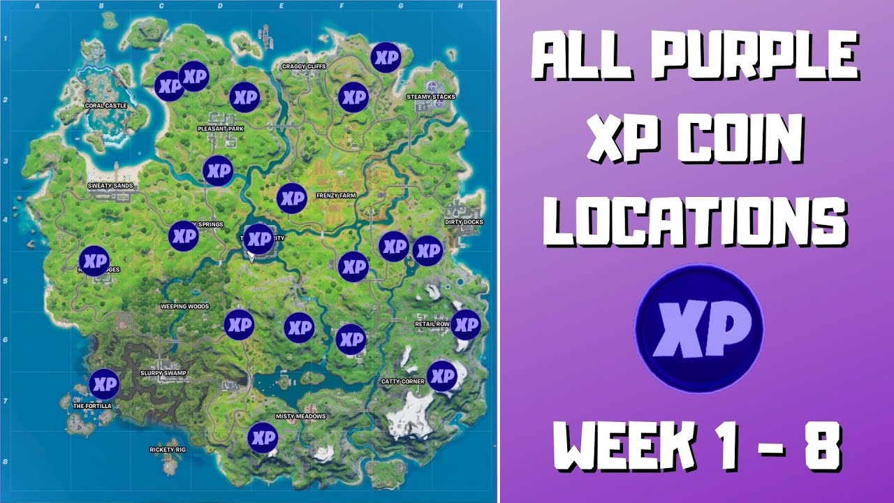 Fortnite: How to Easily Get Purple XP Coins