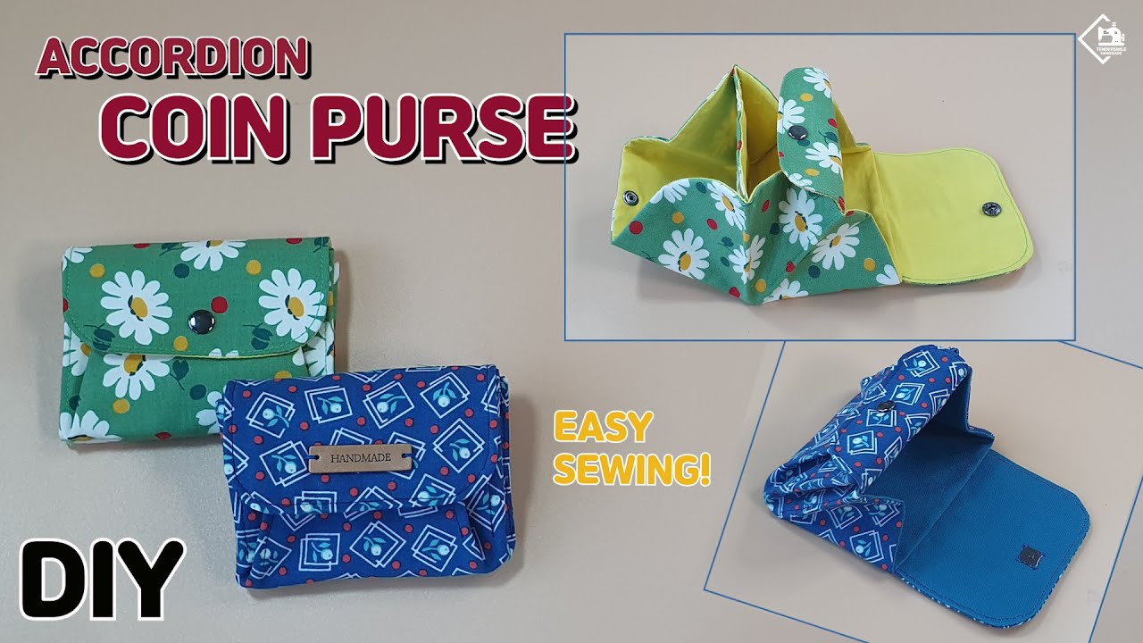 Easy Small Zipper Pouch Coin Purse Tutorial - JMB Handmade