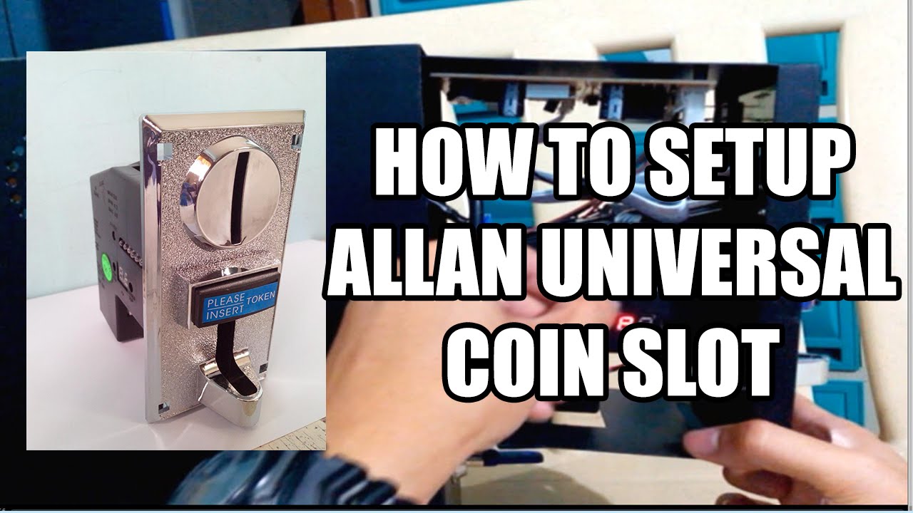 Allan Coinslot 1 Piso Coin with New design sensor for pisonet - OXORD Computer Solutions