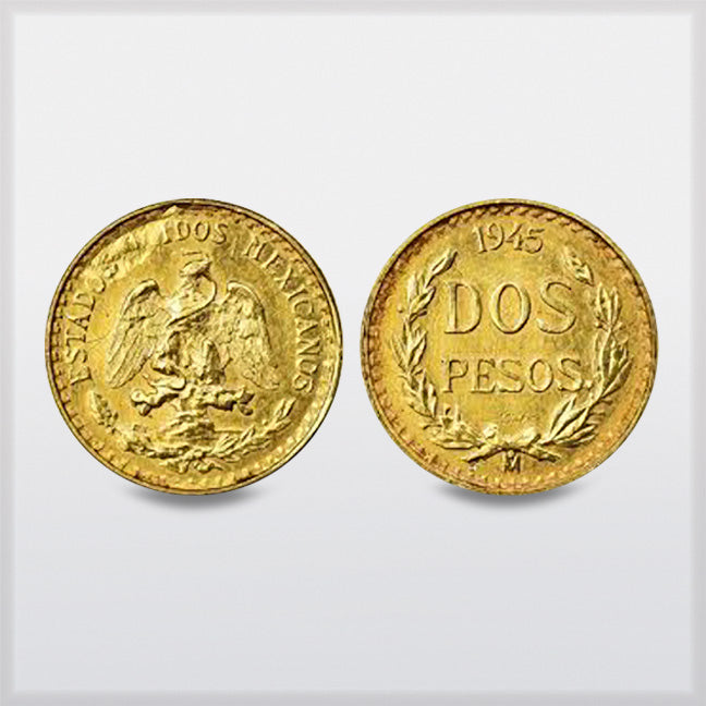 Dos Pesos 22 Karat Gold Coin | Roath's Pawn