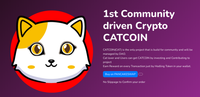 cat coin (cat) Token Transactions | Binance (BNB) Smart Chain Mainnet