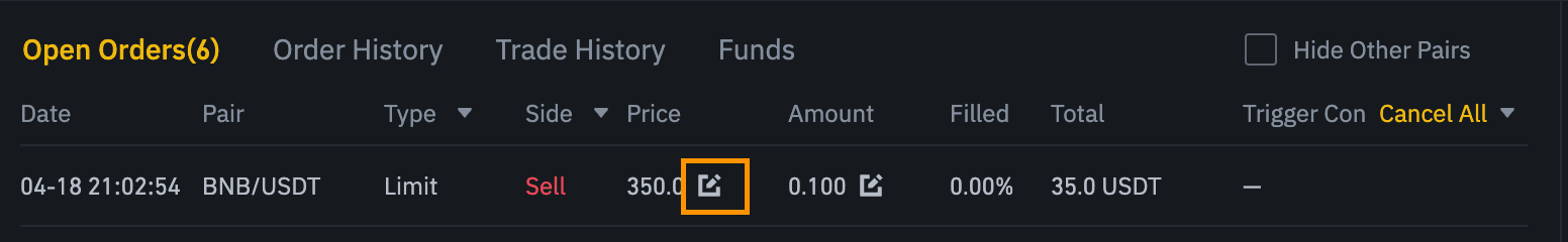 How to open a Futures wallet on Binance