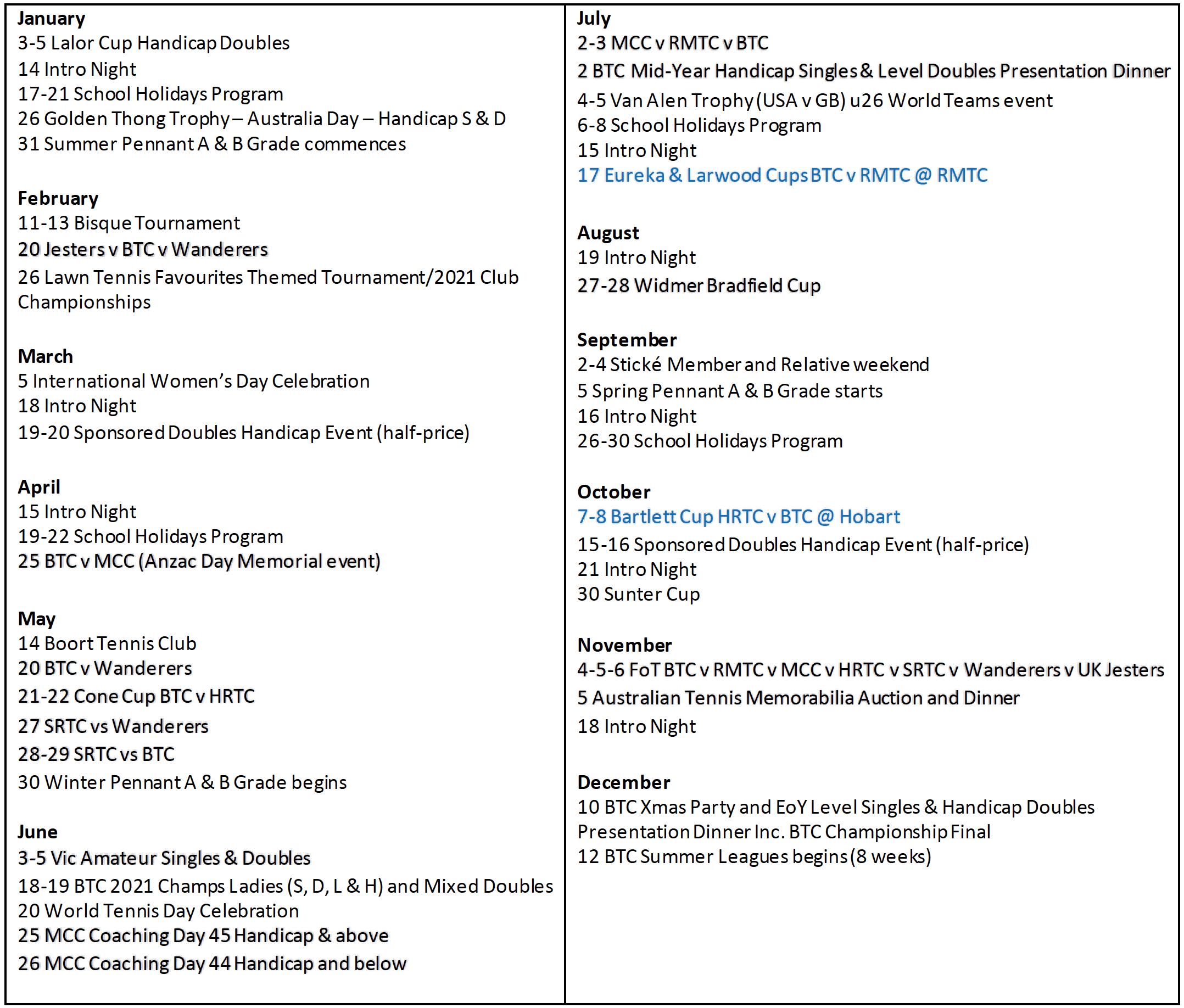 Operating hours of Sports Facilities – Campus Life