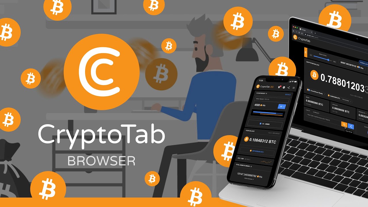 CryptoTab Browser - Easy way for Bitcoin Mining