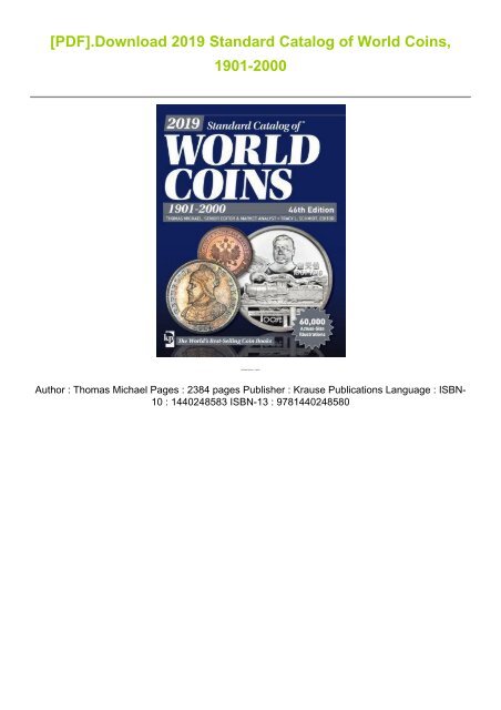 Standard Catalog of World Coins PDF - PDF Leap