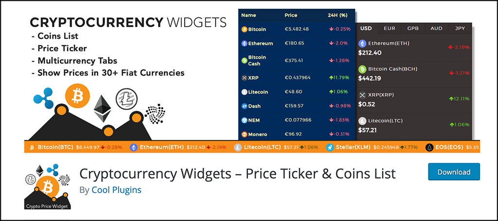 CRYPTOCURRENCY WIDGETS for Android - Download | Bazaar